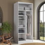 Hanah Home Armario BA224 - 4641 Blanco